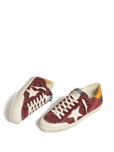 Golden Goose Ball Star – Bordeaux & White
