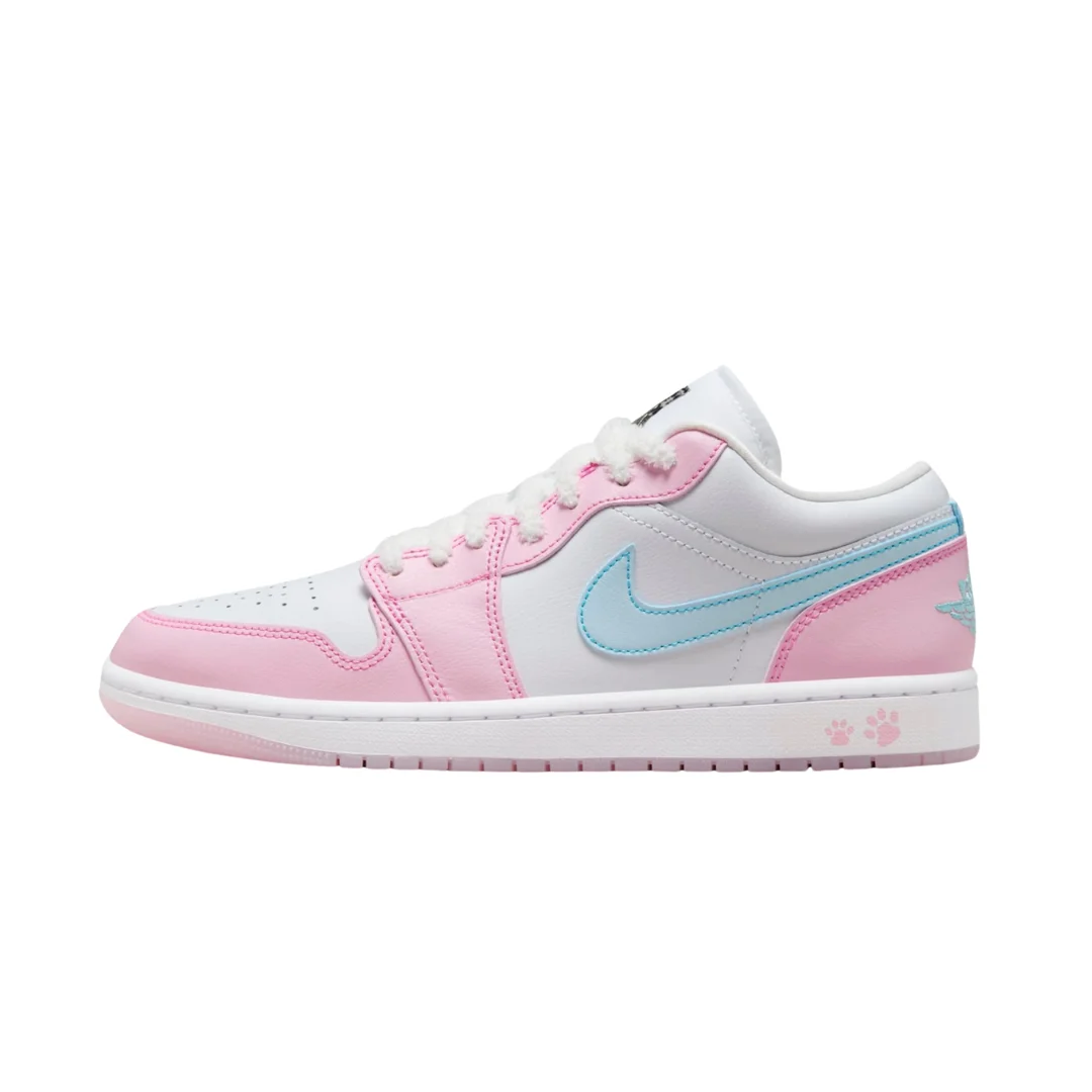 Jordan 1 Low SE Paw Print Pink Foam