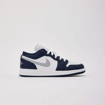Jordan 1 Low Wolf Grey Midnight Navy