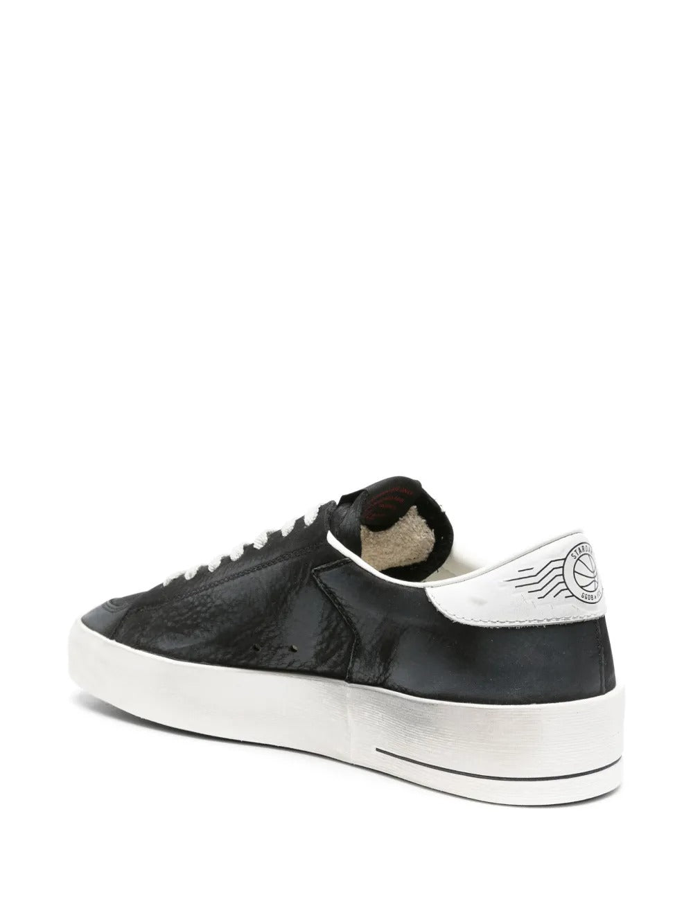 Golden Goose Stardan Sneakers with Glitter and Distressed Effect