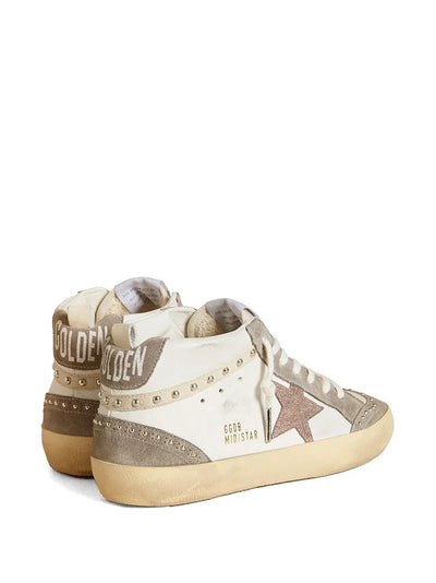 Golden Goose Mid Star White Leather