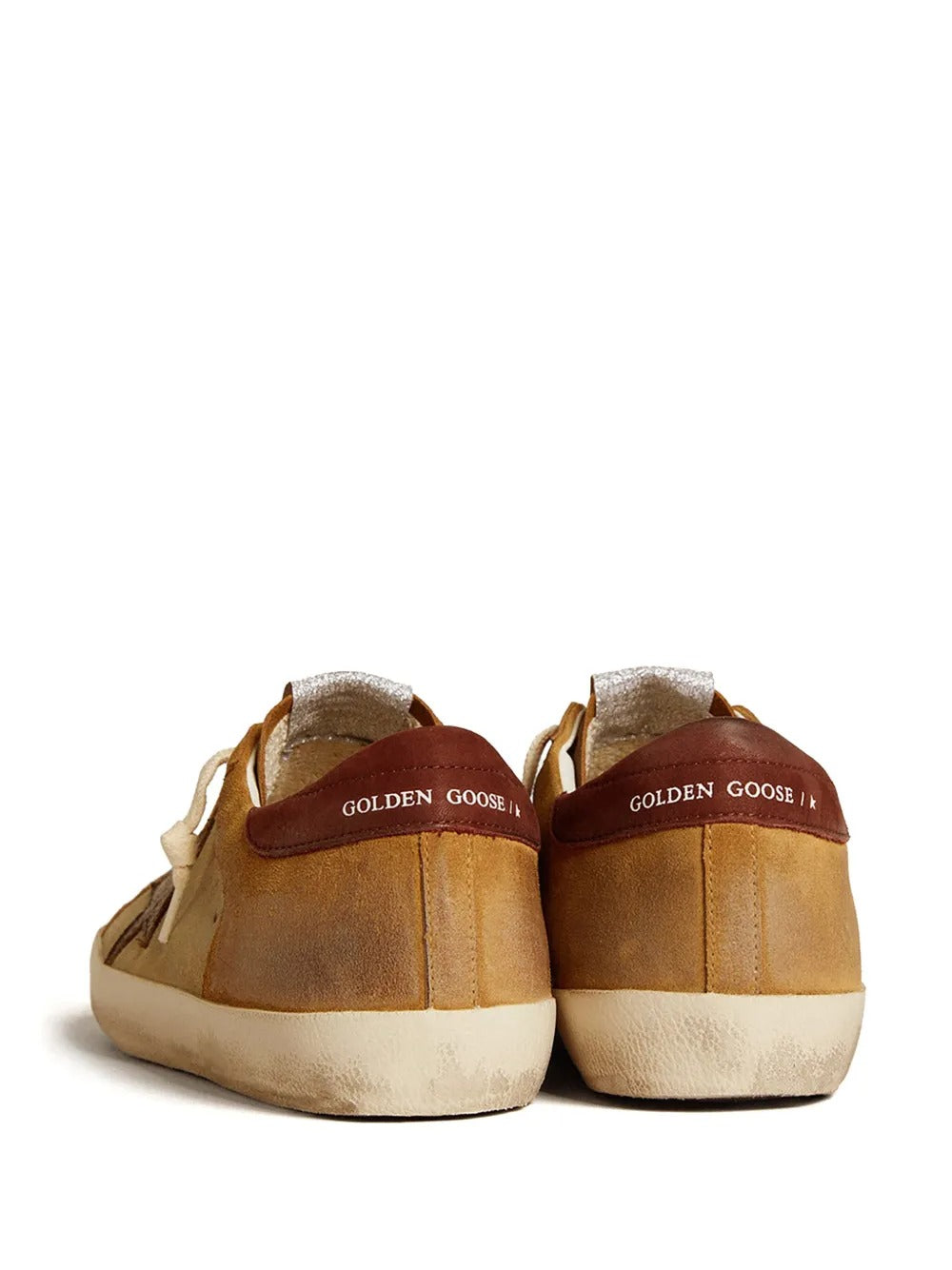 Golden Goose Super-Star Sneakers – Camel Brown Suede