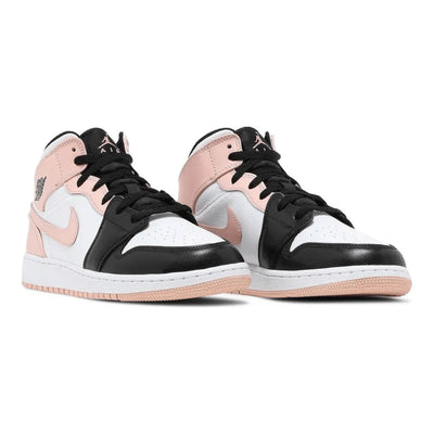 Jordan 1 Mid Arctic Orange Black Toe