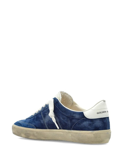 Golden Goose Soul-Star Sneakers – Indigo Blue Suede