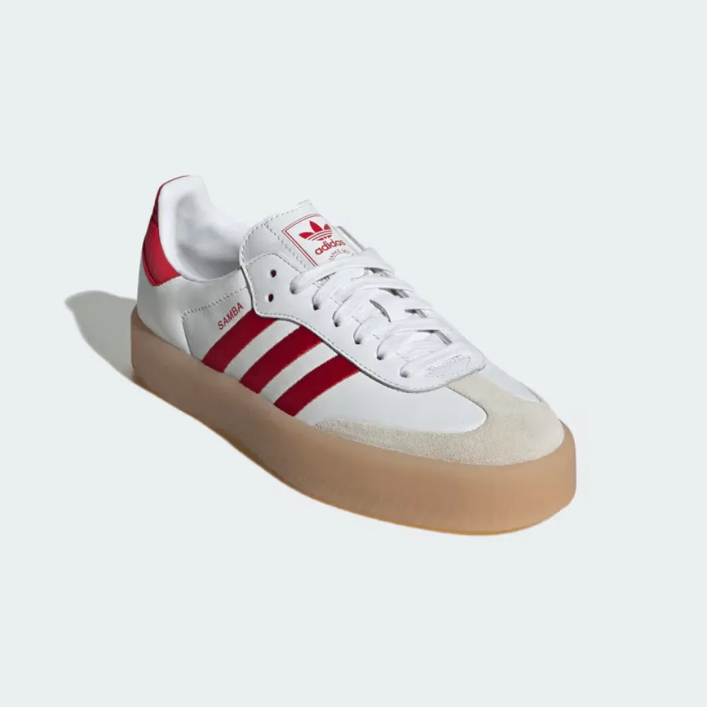 Adidas Sambae White Better Scarlet Gum