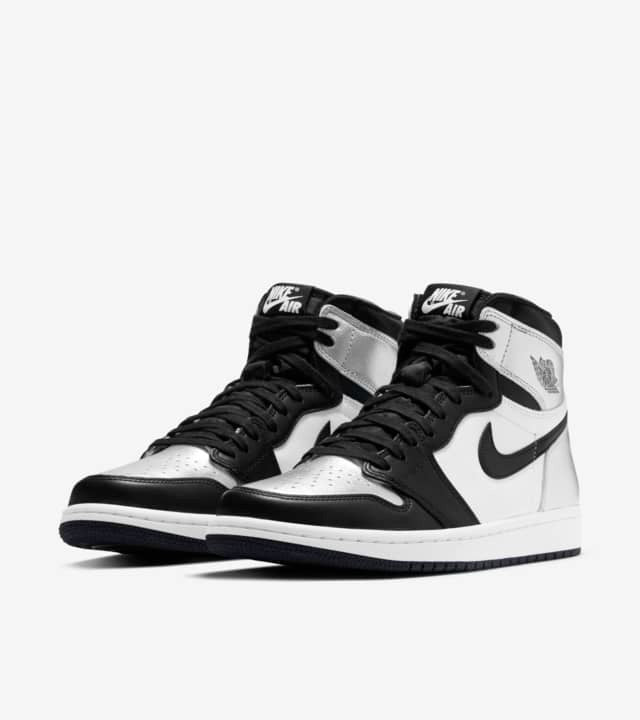 Jordan 1 Retro High Silver Toe