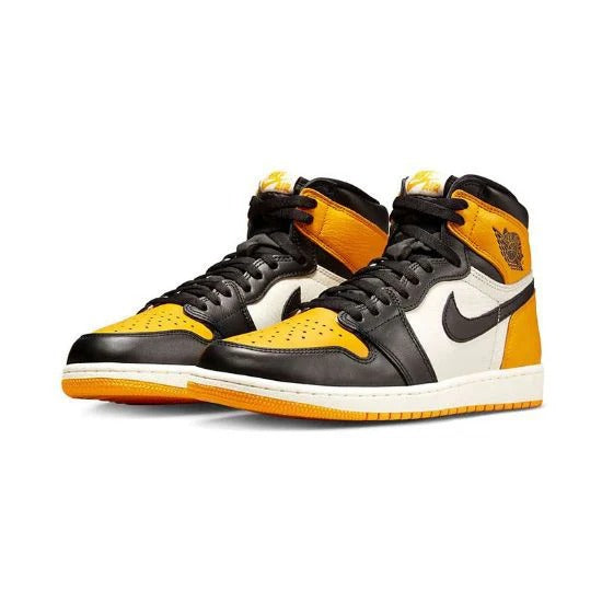 Jordan 1 Retro High Taxi Yellow Toe