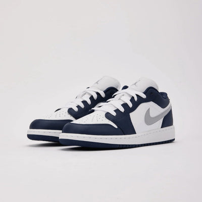 Jordan 1 Low Wolf Grey Midnight Navy