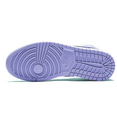 Jordan 1 Mid Purple Aqua