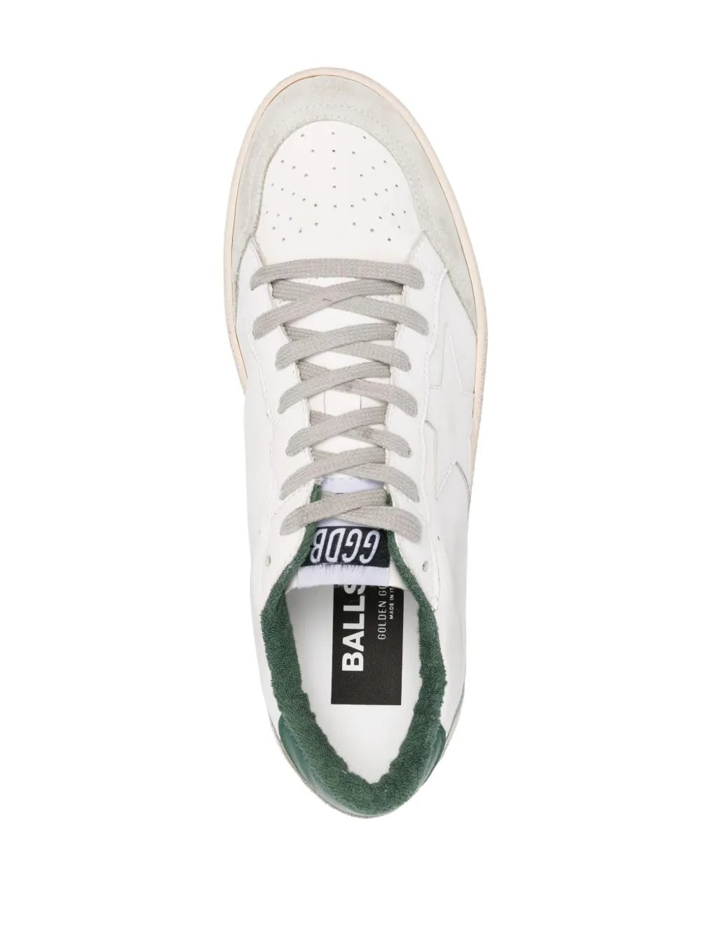 Golden Goose Ball Star Sneakers – Off-White Leathe