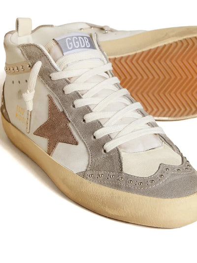 Golden Goose Mid Star White Leather