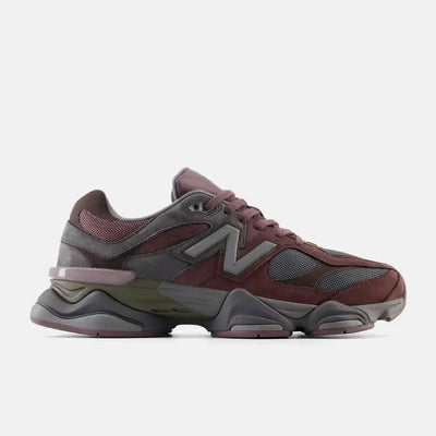 New Balance 9060 Burgundy Dark Grey