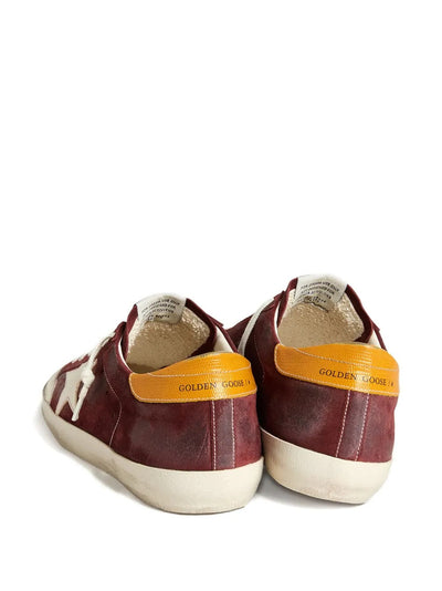 Golden Goose Ball Star – Bordeaux & White