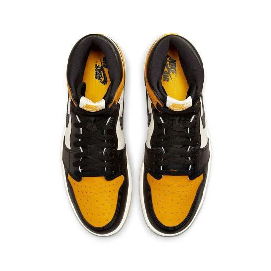Jordan 1 Retro High Taxi Yellow Toe