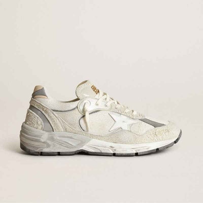 Golden Goose Dad-Star White Gray