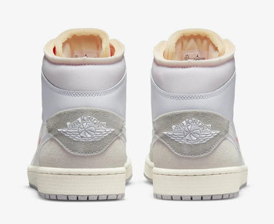 Jordan 1 Mid Craft Inside Out White Grey