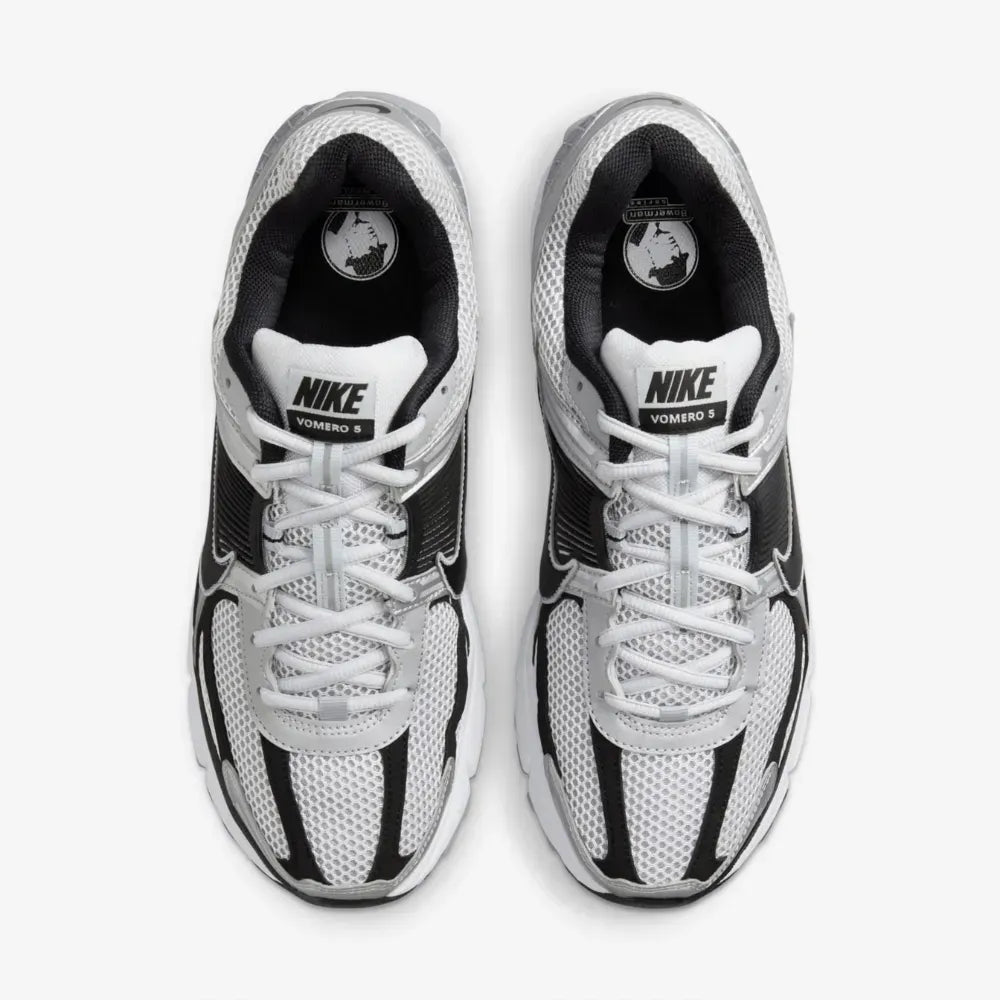 Nike Zoom Vomero 5 Metallic Silver and Black
