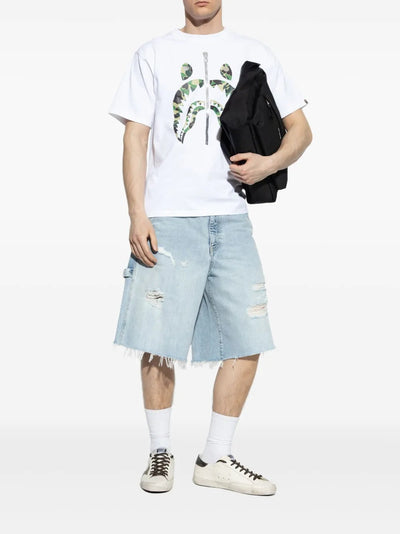 Golden Goose Super-Star Sneakers – White & Contrast Heel