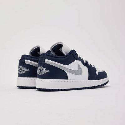 Jordan 1 Low Wolf Grey Midnight Navy
