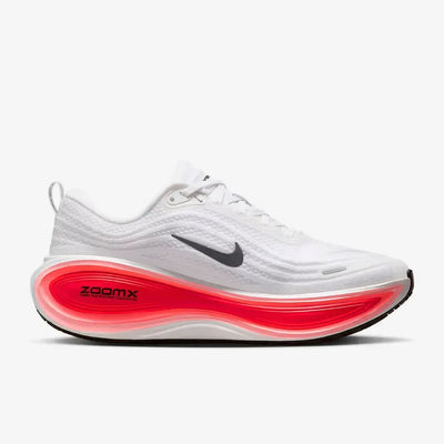 Nike Vomero Plus White Bright Crimson Metallic Silver Black