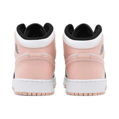 Jordan 1 Mid Arctic Orange Black Toe