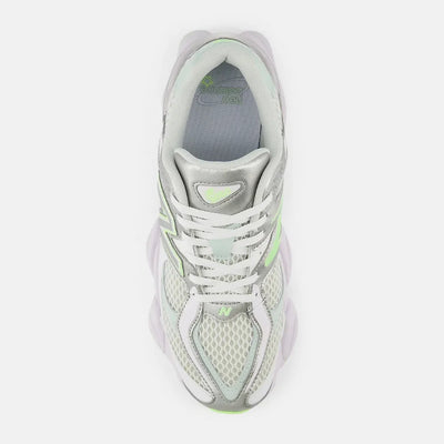 New Balance 9060 White Silver Metalic Taro