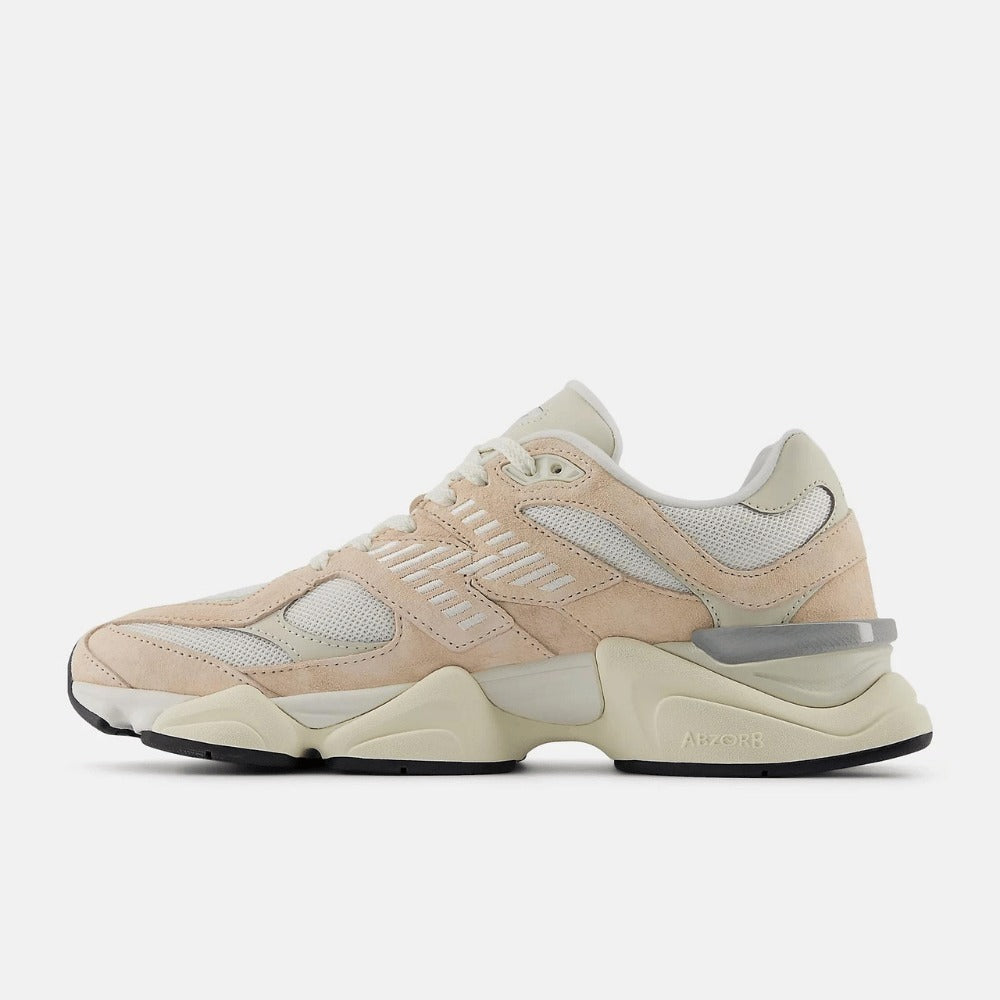 New Balance 9060 Vintage Rose Sea Salt Silver Metalic