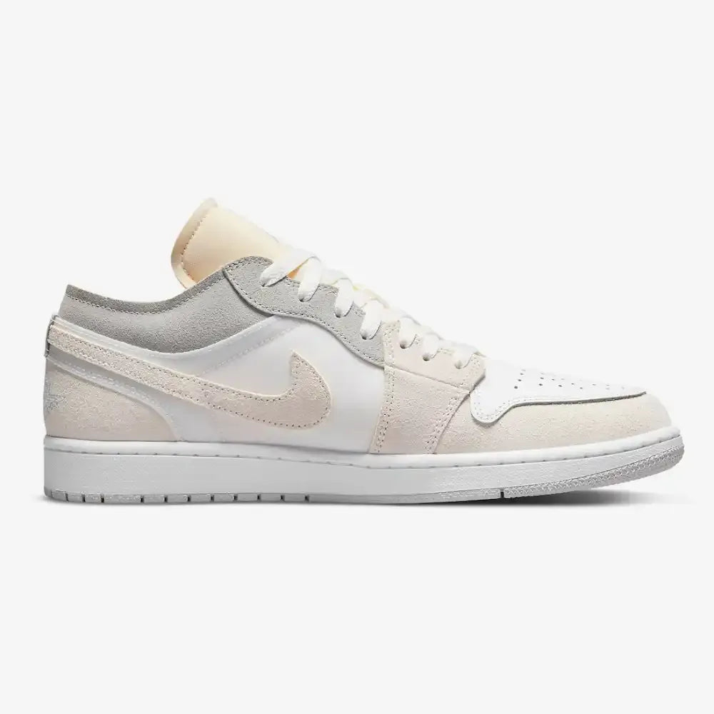 Air Jordan 1 Low Inside Out Cream White Light Grey
