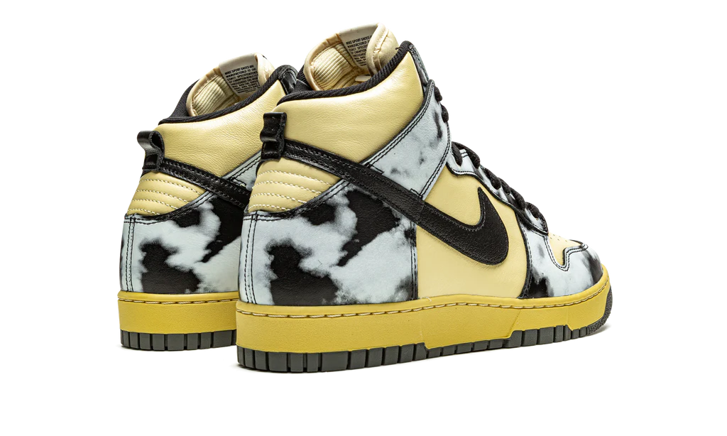 Nike Dunk High Black Acid Wash