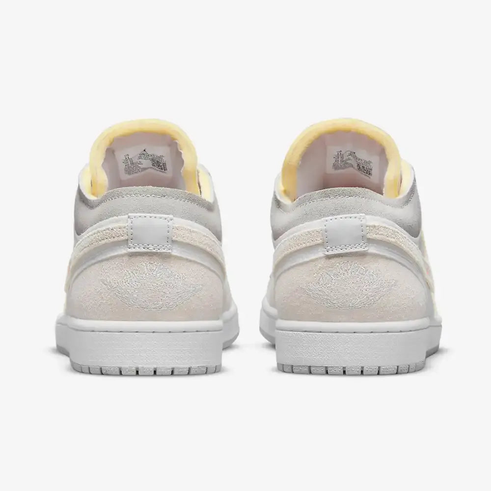 Air Jordan 1 Low Inside Out Cream White Light Grey