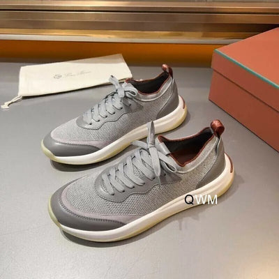 Loro Piana 360 Flexy Walk Sneakers – Grey